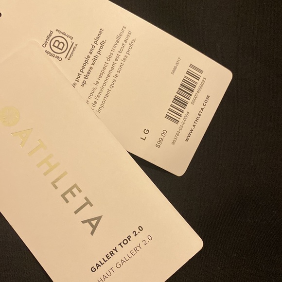 ATHLETA Gallery Top 2.0 // Black - Picture 5 of 9